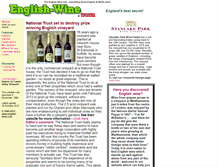 Tablet Screenshot of english-wine.com